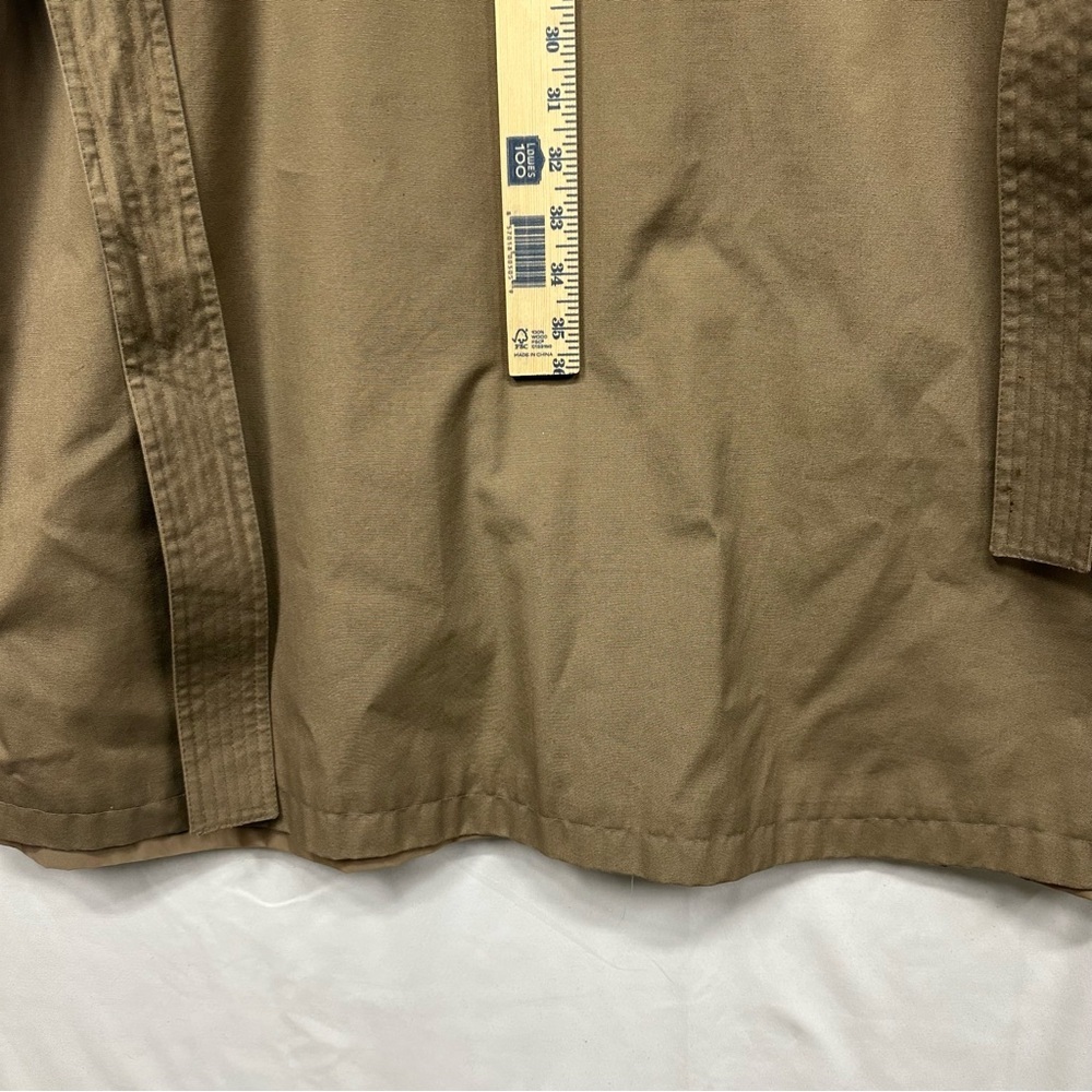 Women’s Vintage Trench Coat khaki Size 12 - Picture 4 of 6
